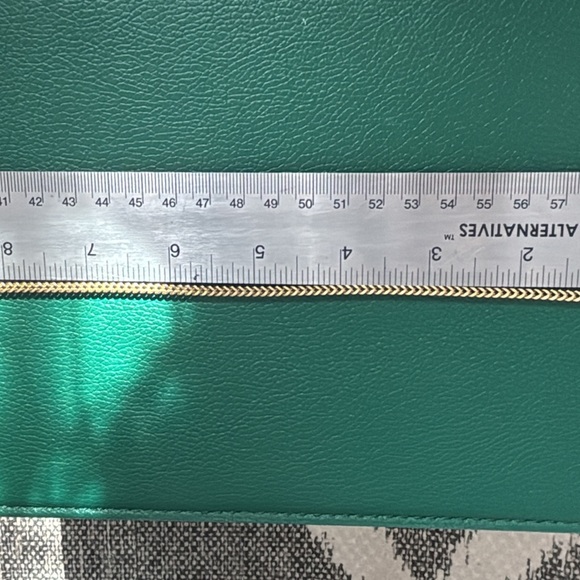 10k Gold Wheat Chain Bracelet Anklet ✨FIRM✨ - Picture 13 of 17